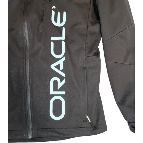 NWOT Puma Black Oracle Team USA America's Cup Hooded Coat CM1-168 Mens Small - Picture 10 of 13